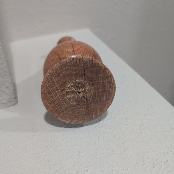 Wooden Vintage Insense Holder, Hand carved, Myrtle Wood, Oregon, USA - Picture 3 of 4